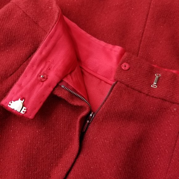 SOLD🌈1990s Tuleh sparkly wool blazer & skirt suit - Picture 6 of 11